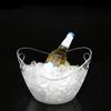Clear Plastic Ice Bucket 4L Storage Holder for Wine Champagne and Beer Bottles