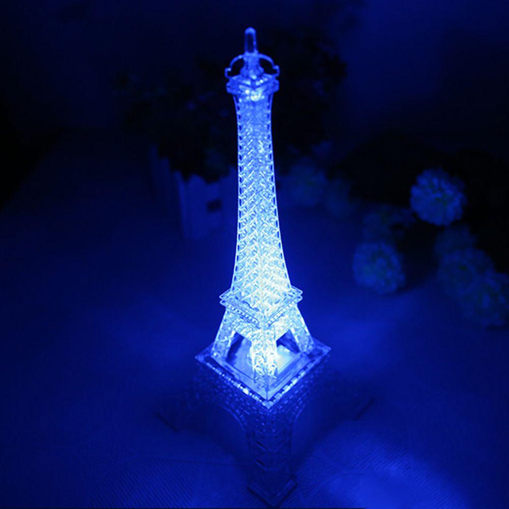 Экологичный парижский стиль моды Башня-светильник Настольное украшение Ночник Эйфелева башня