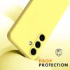 Жидкий силиконовый чехол для SM Galaxy S25 S24 S21 FE S23 S22 Ultra Plus Противоударный Матовый Конфетного цвета Мягкий Чехол-накладка