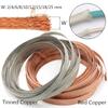 1/5/10M Copper Braided Sleeve Tinned Plating 2 4 6 8 10 12 15 18 25 Mm Expandable Metal Sheath Screening Signal Wire Cable Shielded