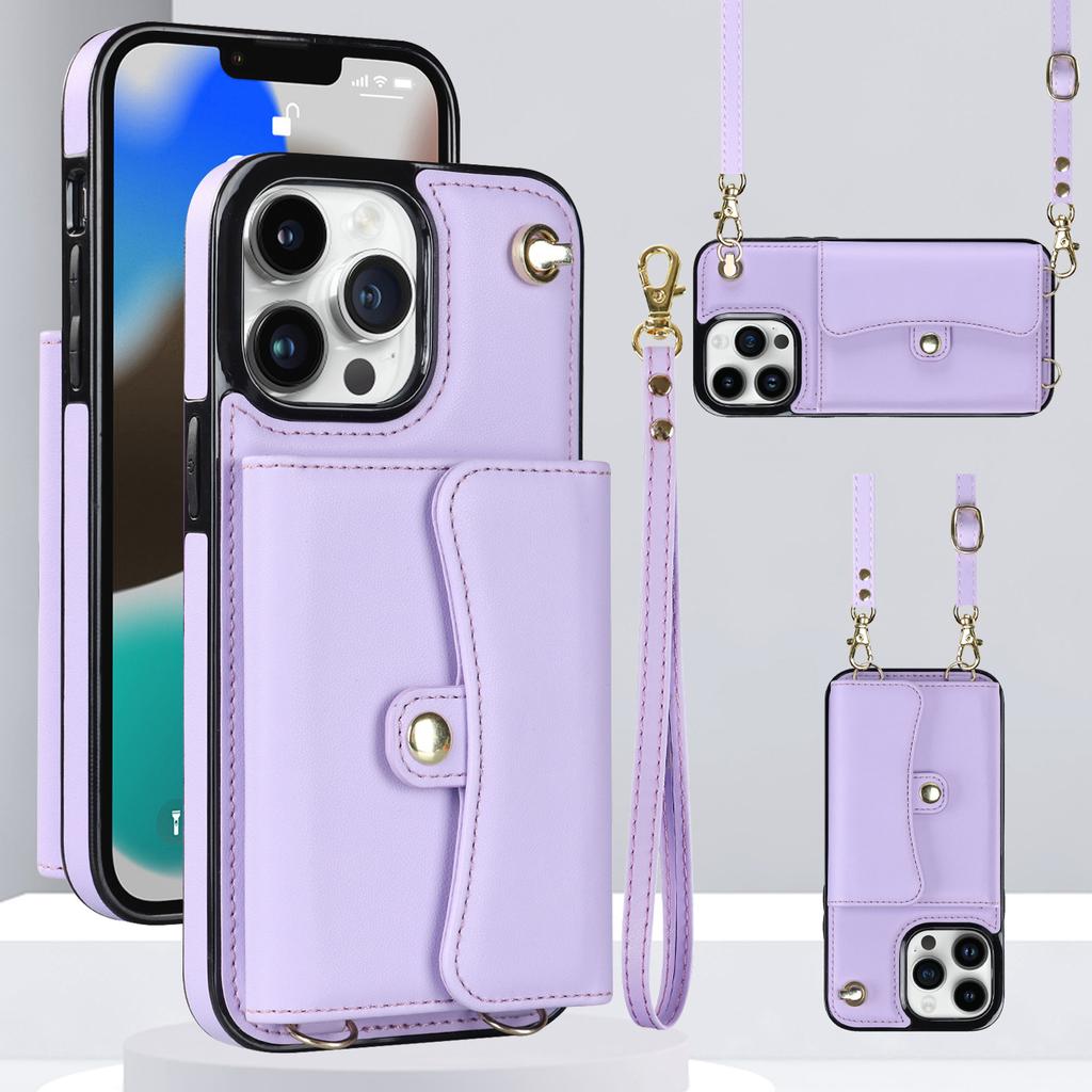 Applicable To Samsung S23 Ultra Card Plug In Organ Leather Case A13 Tilt Cross Phone Case NOTE20 New Mobile Phone Case