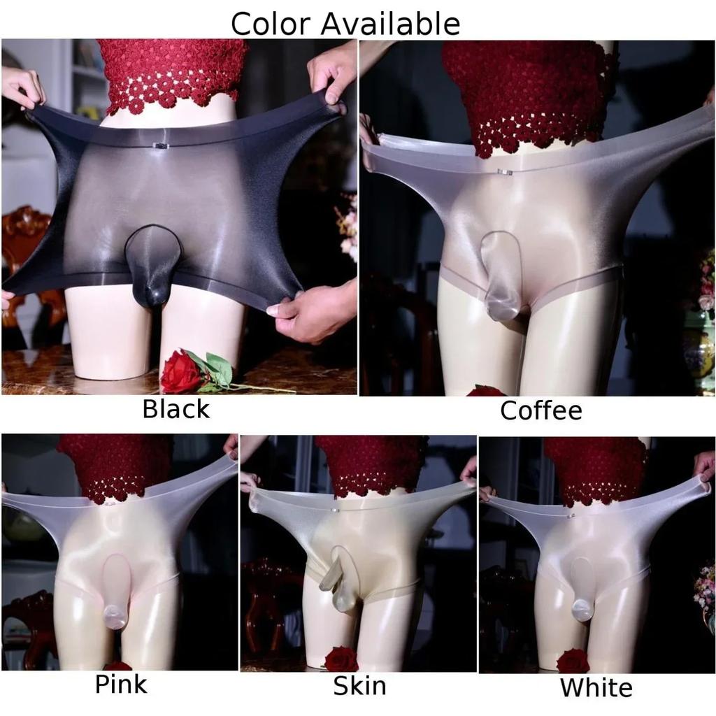 Mens Sissy Pouch Panties Ultra-Thin Sheer Briefs Lace Gay Underwear Erotic Lingeries Sexy Hot Invisible See Through Underpants