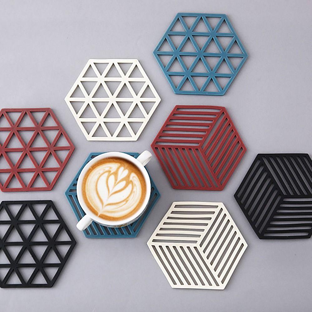 Multifunction Silicone Trivet Mats Convenient Kitchen Tool Silicone Plamats Bowl Dish Mats for Home Kitchen