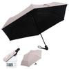 Haomaomao Folding For For Sunny or Rainy Ultra UV Square Wide Variety of Easy To Store In a Adult Stylish Parasol, Beige, Umbrella, Women, Days,