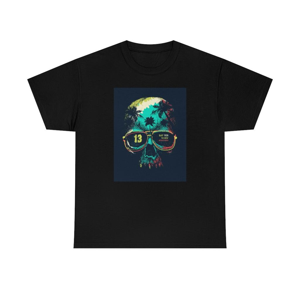 Paradise Skull Unisex Heavy Cotton Tee