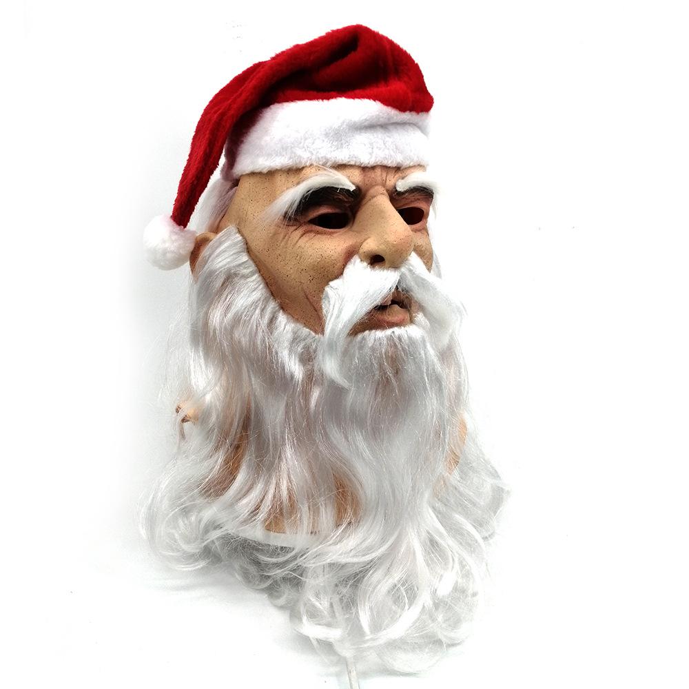 Santa Claus Mask for Christmas Parties and Role-Playing