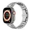 Watch Band for Apple Watch Series 10 Ultra 9 8 7 SE 6 5 4 3 2 1 46mm 49mm 45mm 44mm 42mm Butterfly Buckle Stainless Steel Strap