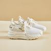Ins Korean Version of Flying Woven Shoes Summer New Student Sports Shoes Breathable Fitness Running Casual Shoes YDY423
