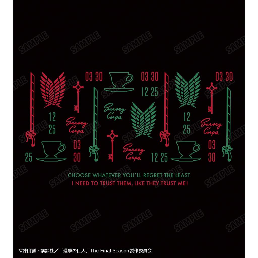 Атака титанов Эрен Леви Мотив Узор Толстовка M Размер и для женщин