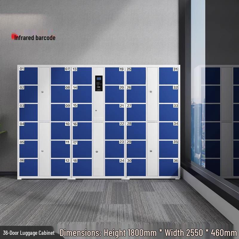 Smart Facial Recognition Lockers for Shopping Malls, Supermarkets, Gyms, and Employee Changing Rooms