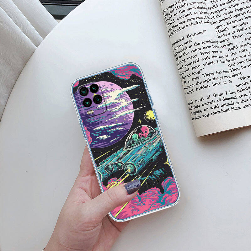 MH140 Space Alien UFO Phone Case for Motorola G34 G32 G31 G14 G15 G84 G62 E32 G24 G72 G71 G73 G85 G200 G60 G52 G51 G50 G42 G41 G32 G30
