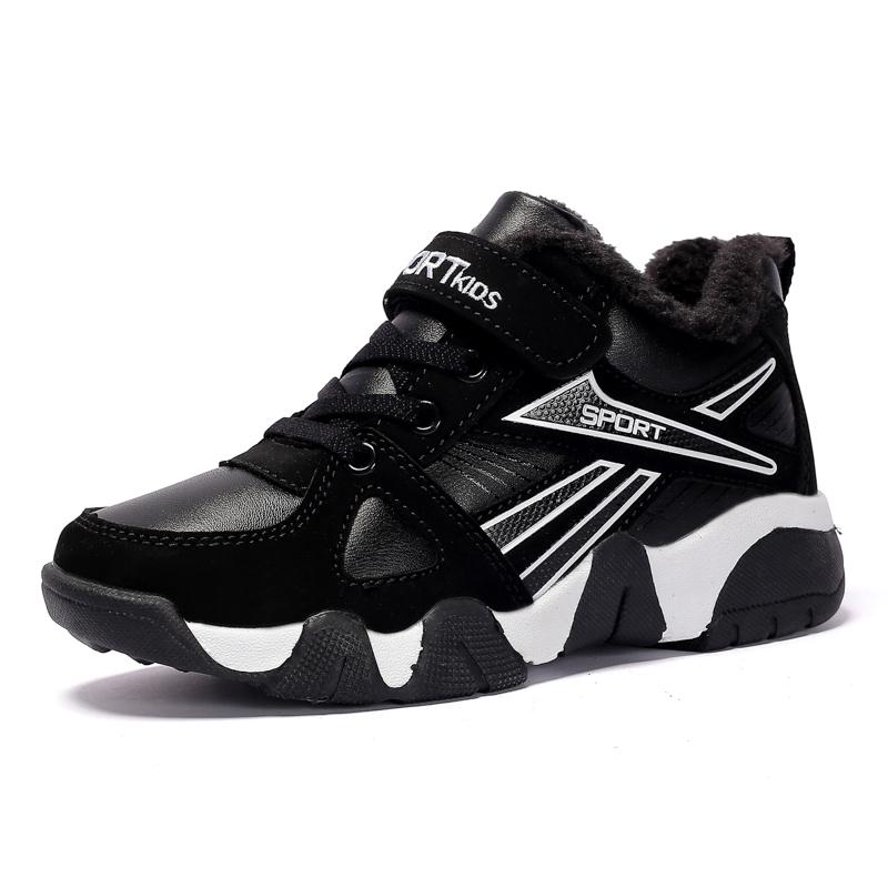 Winter Children Fashion Velvet Warm Outdoor Sports Leisure Shoes Cotton Snow Boots for Kids