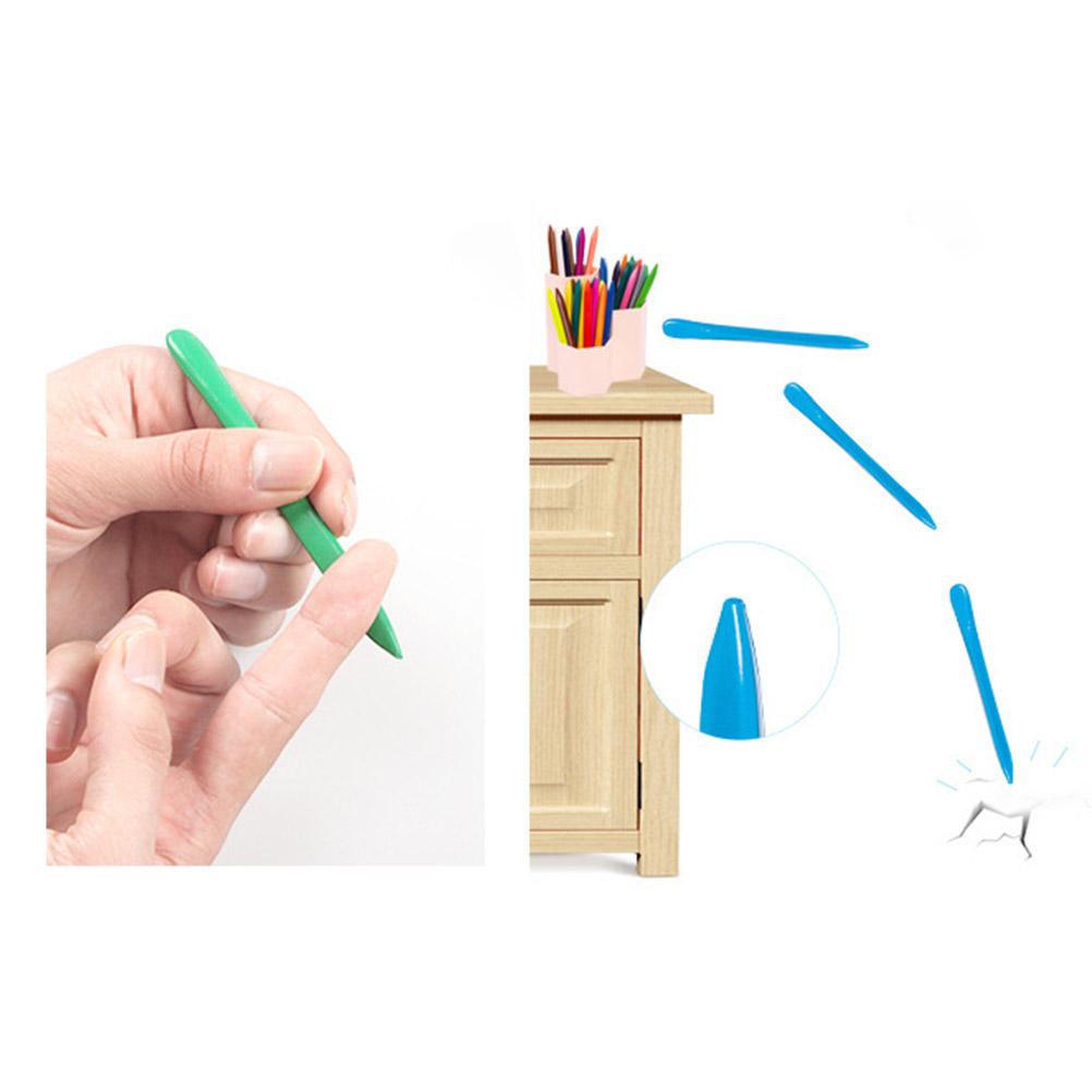 36 цветов Треугольные мелки Моющиеся и нетоксичные детские восковые мелки для рисования