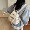 2025 лето новый зарубежный стиль текстура тренд повседневный рюкзак мода простой личность женский нишевый рюкзак