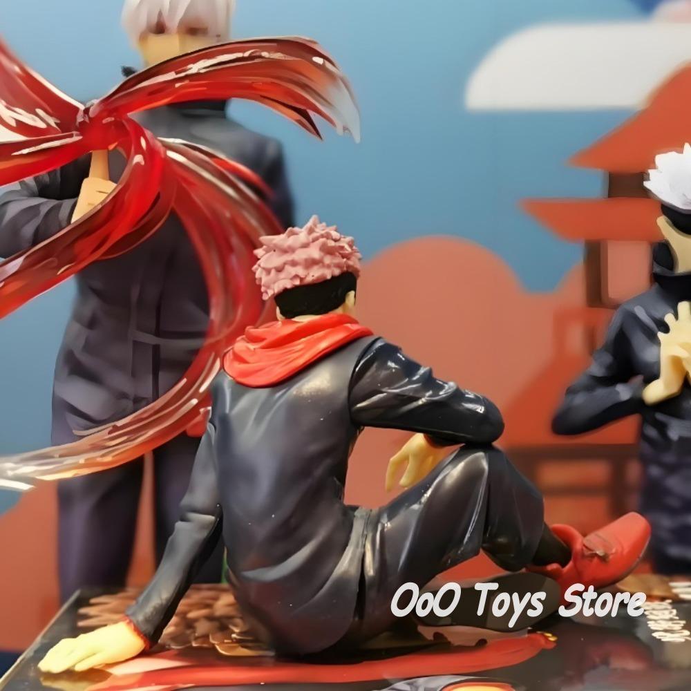 8 см/3,1 дюйма Аниме Jujutsu Kaisen Фигурка Сидячая поза Итадори Юдзи Фигурка Действия ПВХ Статуэтка Коллекционная Модель Игрушки Подарки