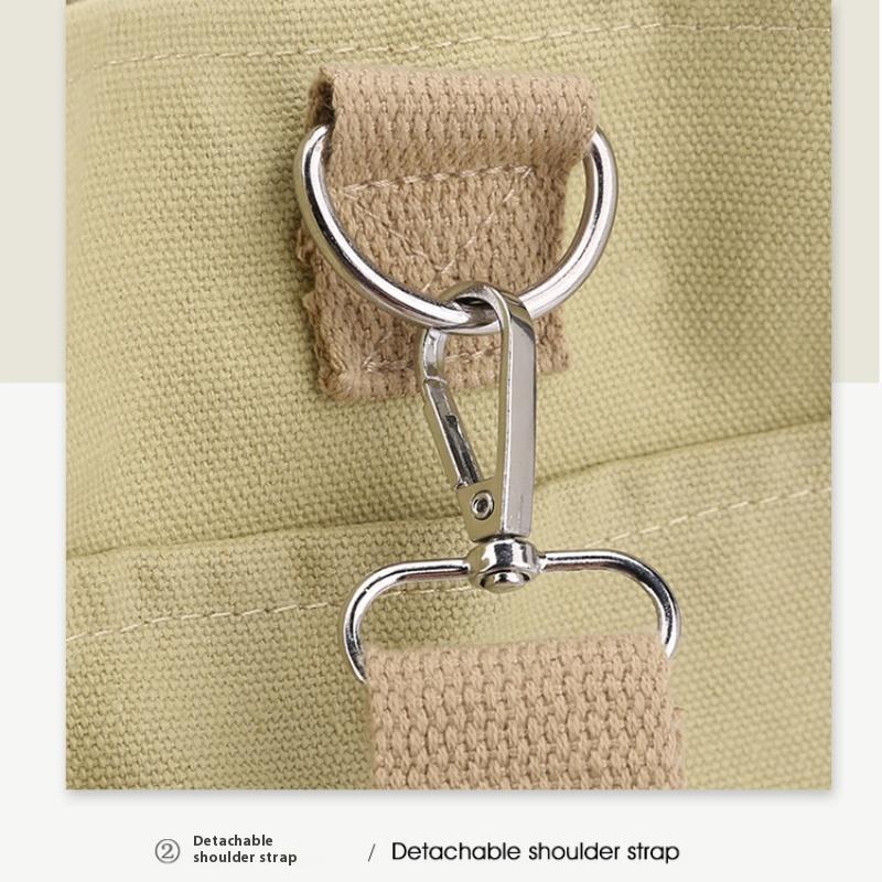 Высококачественная новая холщовая сумка Прочная сумка для ланча Сумка-тоут большой вместимости Женская сумка-тоут