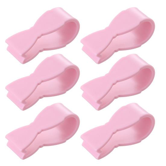 6 Pcs Quilt Fixing Clips Inverted Tooth Design Reusable Elastic Kitchen Towel Clips Prevent Falling Needleless Sheet Buckle Clamps Anti-slip Quilt
