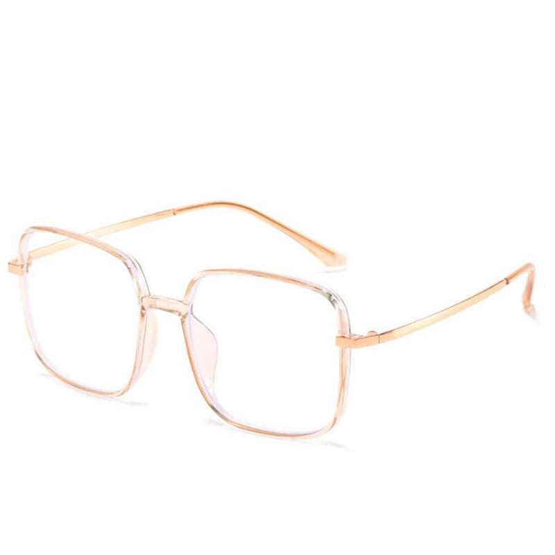 0 -1.0 -1.5 -2.0 -2.5 -3.0 -4.0 -5.0 -6.0 -7 Radiation Protection Square Eyewear Women Metal Legs Spectacles Men Optical Glasses