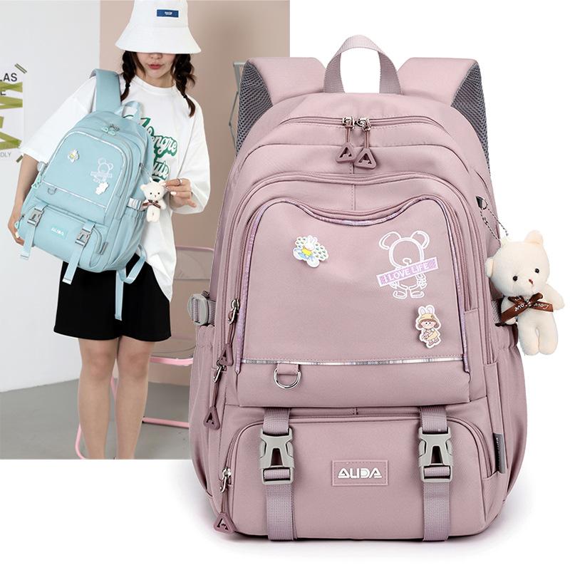 Children School Bags for Girls Large Schoolbag Kawaii Primary School Backpack Kids Book Bag Waterproof Laptop Travel Rucksack