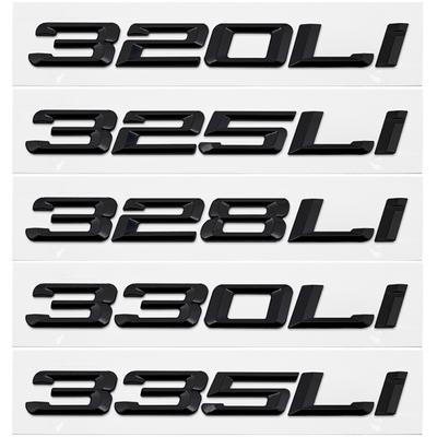 Автомобиль 3D ABS багажник 320Li 325Li 328Li 330Li 335Li буквы логотип значок эмблема наклейка наклейка для BMW 3 серии E90 E91 F30 F31 F34