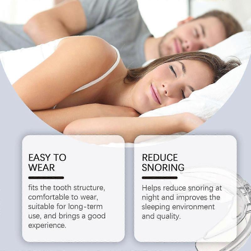 Comfortable Anti-Snoring Braces Improve Sleep & Breathing for Restful Nights