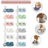 Multiple Purpose Cats and Dogs Double Bowl Automatic Water Feeding System Clear Visibility Bowl for Home and Travel