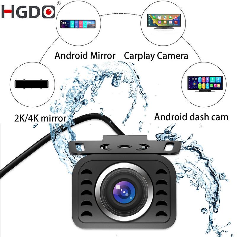 HGDO R35 SONY IMX335 2K 1080P Камера заднего вида Задняя камера 4-контактный кабель Ночное видение Парковочный монитор Водонепроницаемая 170°