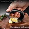 Stainless Steel Manual Garlic Press and Peeler Tool