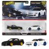Колеса Hot Wheels) премиум 2 комплекта - '96 nissan 180SX Type X/Nissan Sylheity игрушечные машинки мини-машинки от 3 лет мульти JBK96
