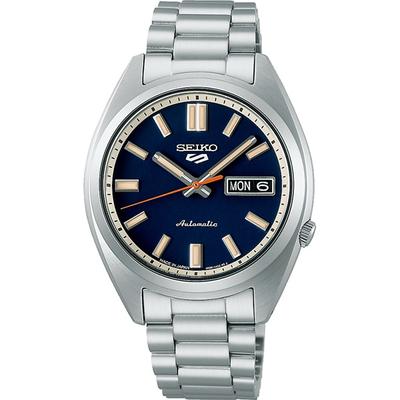 SBSA253 (5SPORTS Sports Style SNXS series Mechanical Metal Band Men's) Круглые часы, серебро