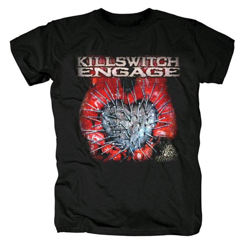 Killswitch Engage Группа Черная Хлопковая Футболка Все Размеры