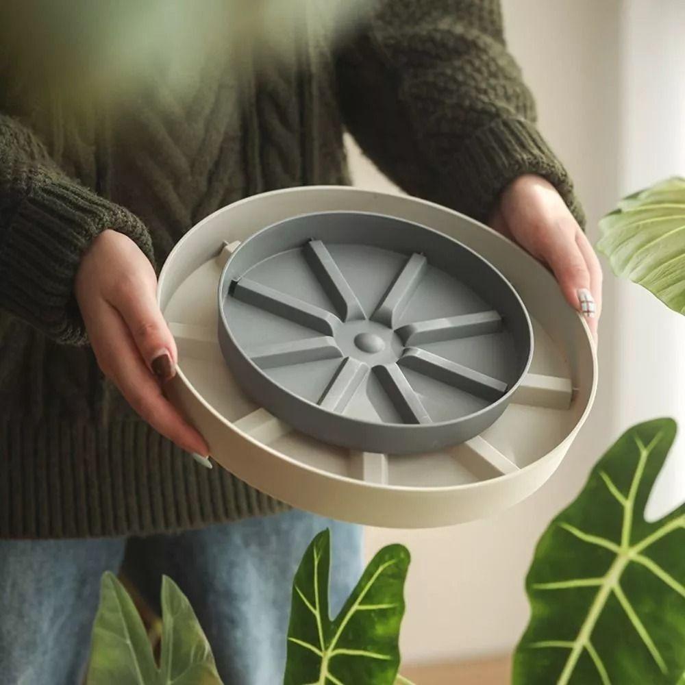 Пластиковый цветочный горшок, поддон для корневого горшка, устойчивый к гниению, новый поддон для цветочного горшка