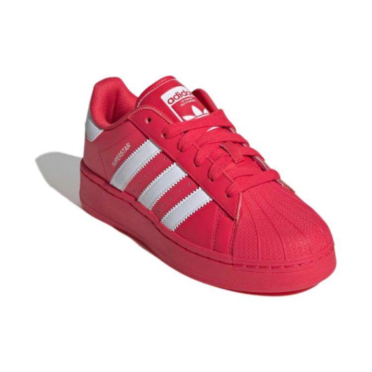adidas Красные женские кроссовки Superstar XLG, поставщик облачно-белого цвета IE2986