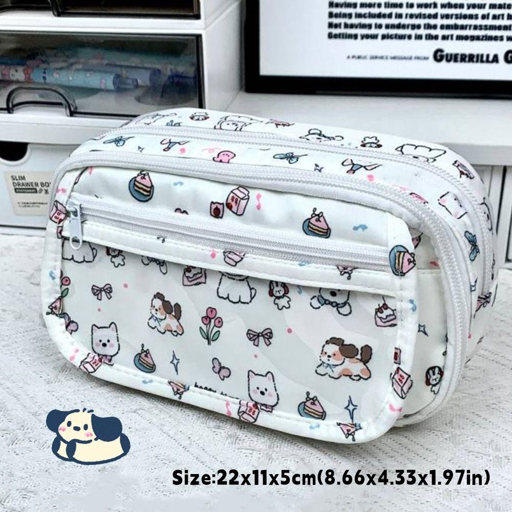 Многофункциональная сумка для ручек большой вместимости, сумка для канцелярских товаров, новый пенал, школа, офис