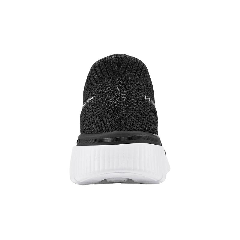 Skechers Go Walk Сетчатые Удобные Простые Универсальные Низкие Повседневные Кроссовки Женские Черные 124743-BKW