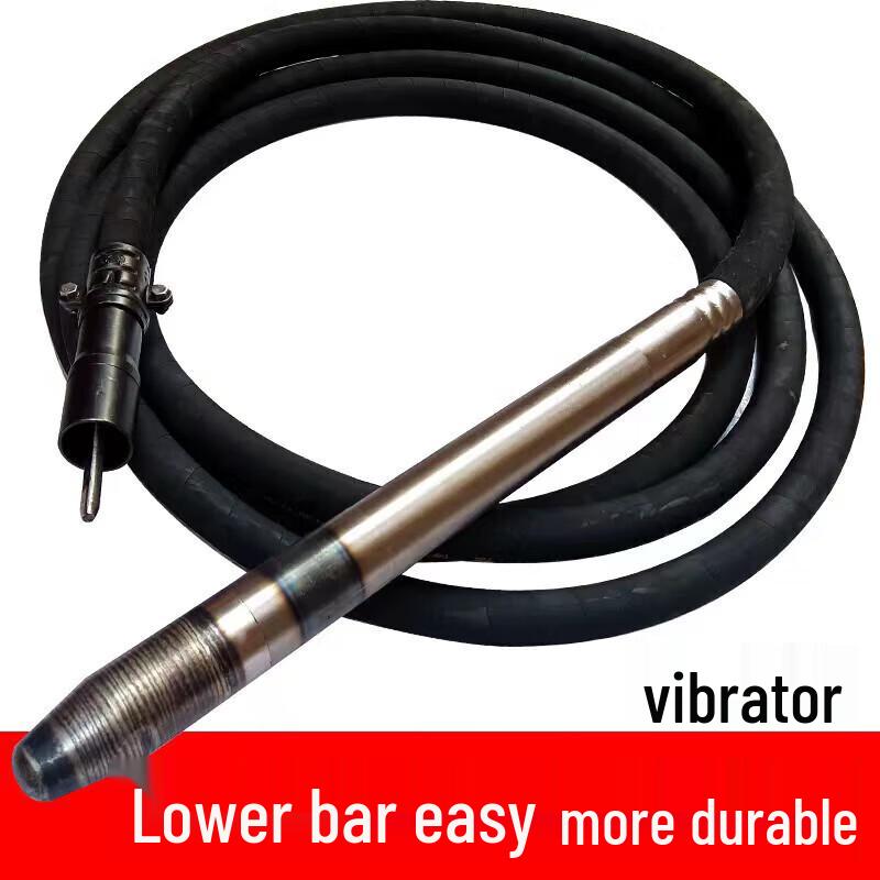 JZDASI 3KW Concrete Immersion Vibrator with Phase Protection CN plug (adapter included)