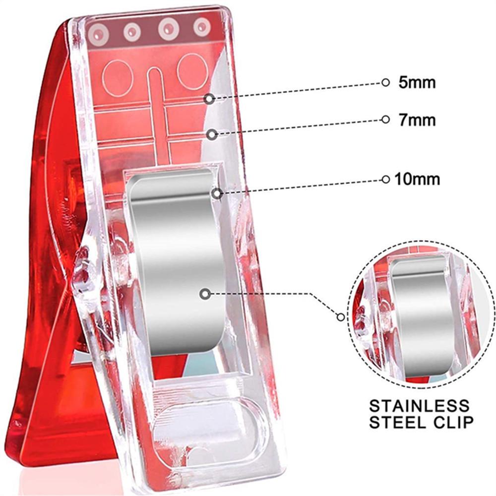 27*10 мм DIY Цветные Позиционирующие Зажимы для Шитья - Пластиковые Зажимы для Обработки Края, Пэчворка, Горячая Распродажа