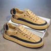 Модные мужские кроссовки из парусины на плоской подошве, мужские туфли на платформе со шнуровкой, мужские вулканизированные туфли Harajuku Zapatos De Hombre