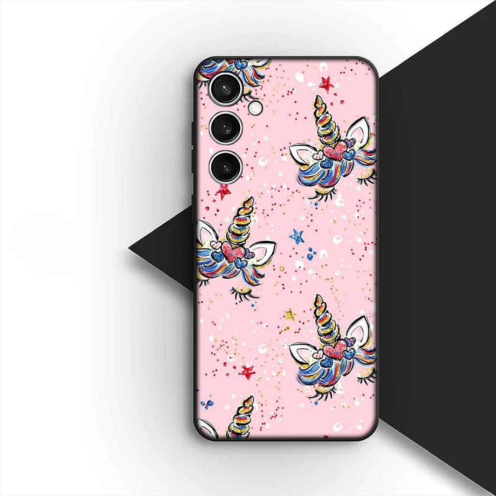 Protective Cover for Motorola Moto Edge 70 60 Fusion NEO Pro G56 G96 G04 G05 20 G Stylus Casing Phone Case Unicorn Cartoon