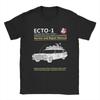 ECTO-1 Service And Repair Manual Ghostbuster Movie T-Shirts for Men Cotton Tees O Neck Short Sleeve T Shirt Gift Idea Clothes