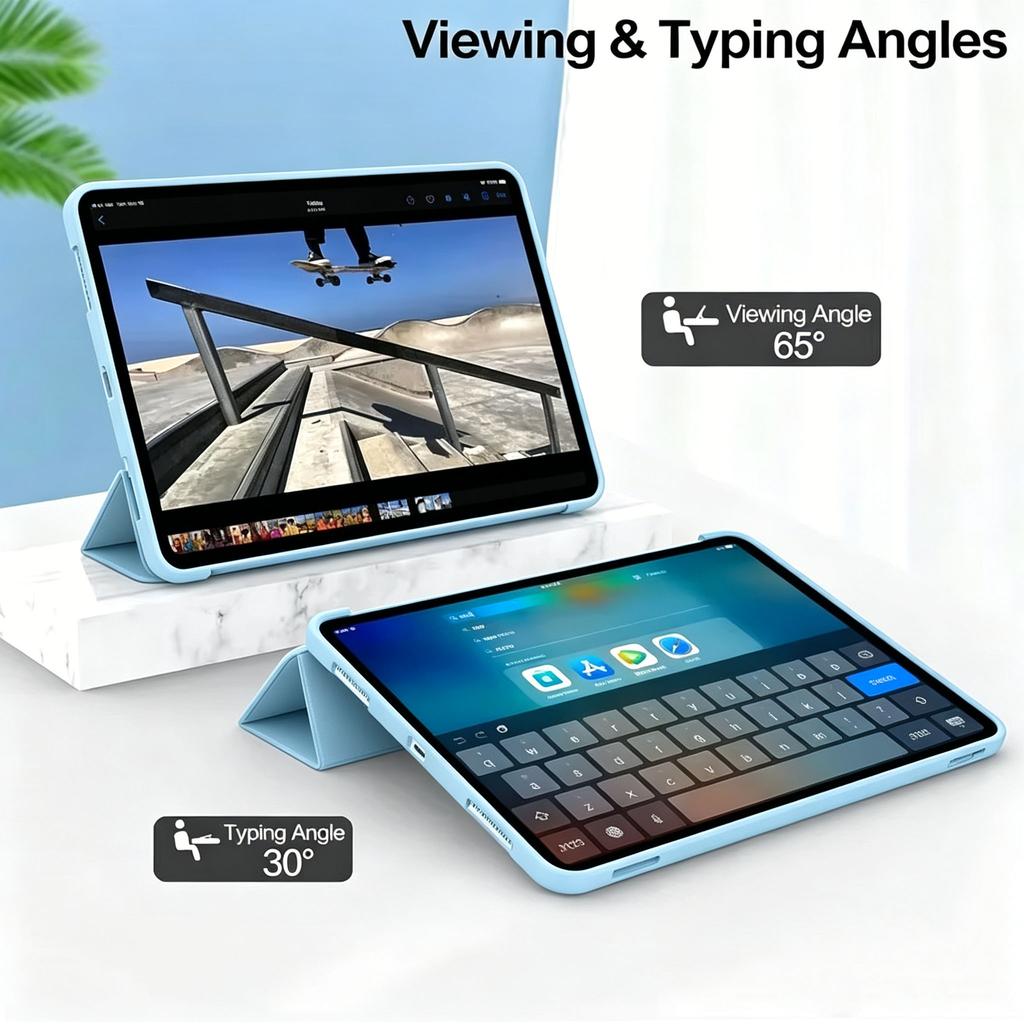 Чехол для Xiaomi Pad 8/8 Pro Тонкий с подставкой Задняя крышка Защитная умная обложка