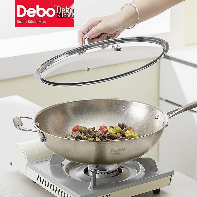 Титановый вок Debao Kowic 32 см