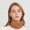 Cashmere Warm Collor Ring Winter Scarf Solid Plush Thick Outdoor Sports Men Women Children Neckerchief Full Face Mask Muffler