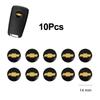 gpefa5 14/16mm Aluminum Car Emblem Key Sticker Accessories For Chevrolet Trax Camaro Aveo Cruze Sonic Silverado Captiva Equinox