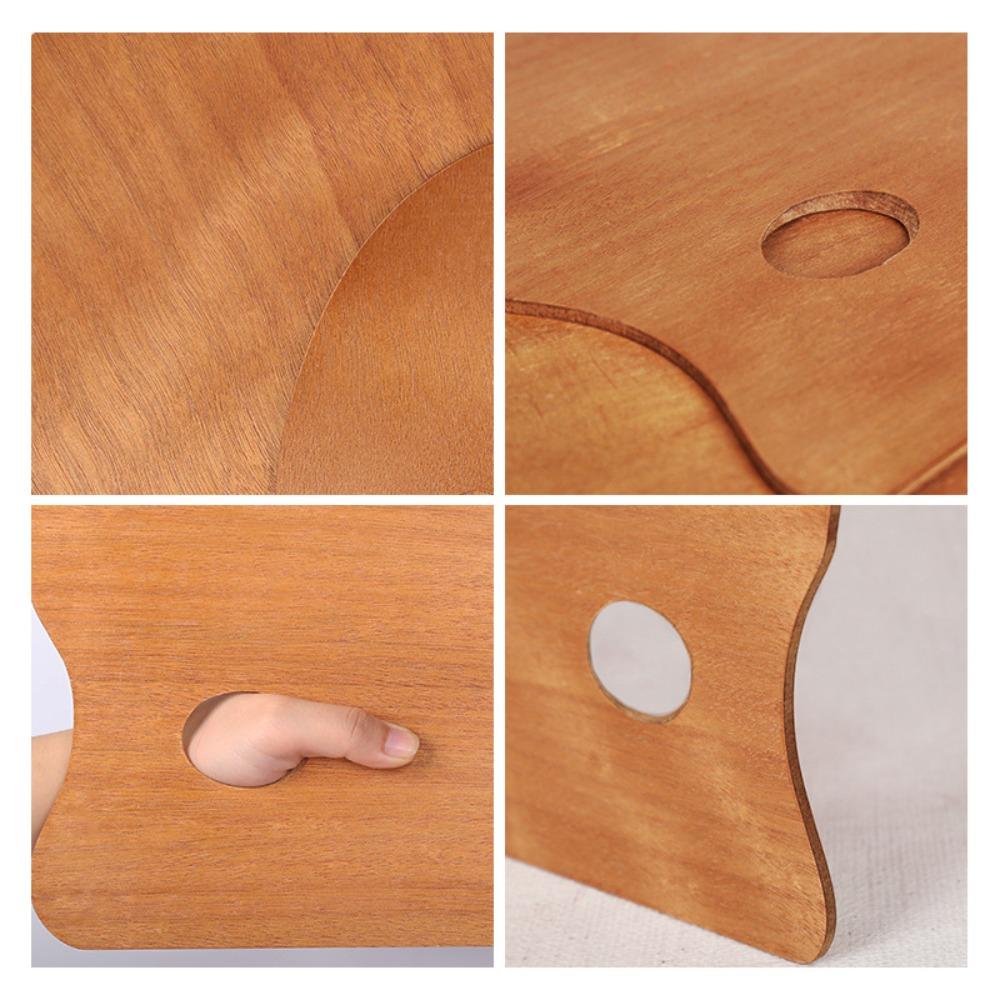 Painting Color Oil Paint Palette Wooden Acrylic Pallets Practical Color Mixing Board  Kids