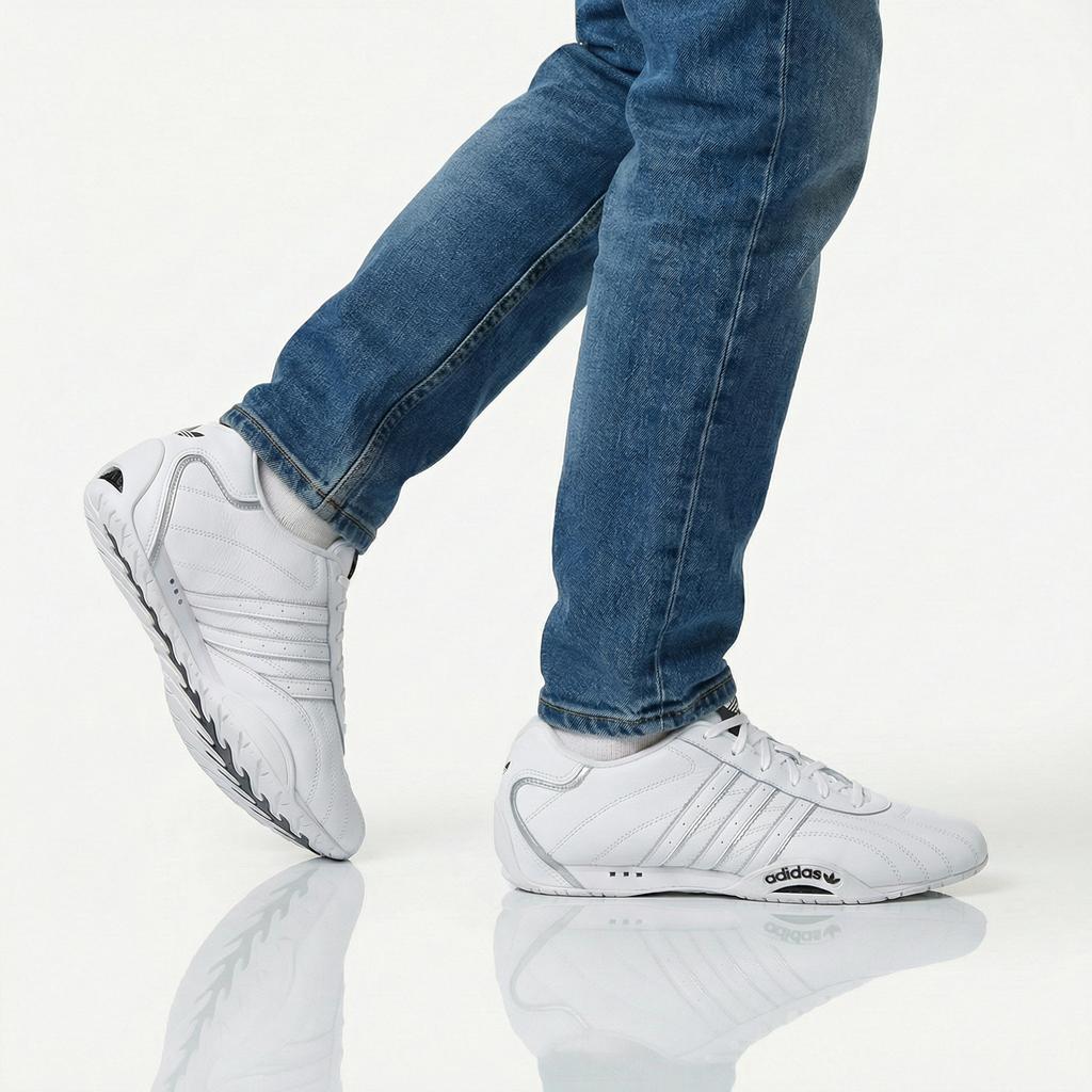 Adidas Оригинальные кроссовки Adi Racer Lo - мужские, белые, модель JQ5720 ORIGINAL
