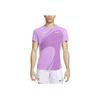 Nike Dri-FIT ADV Rafa Short Sleeve Tennis Tee Men Tops Purple Red DV2878-532