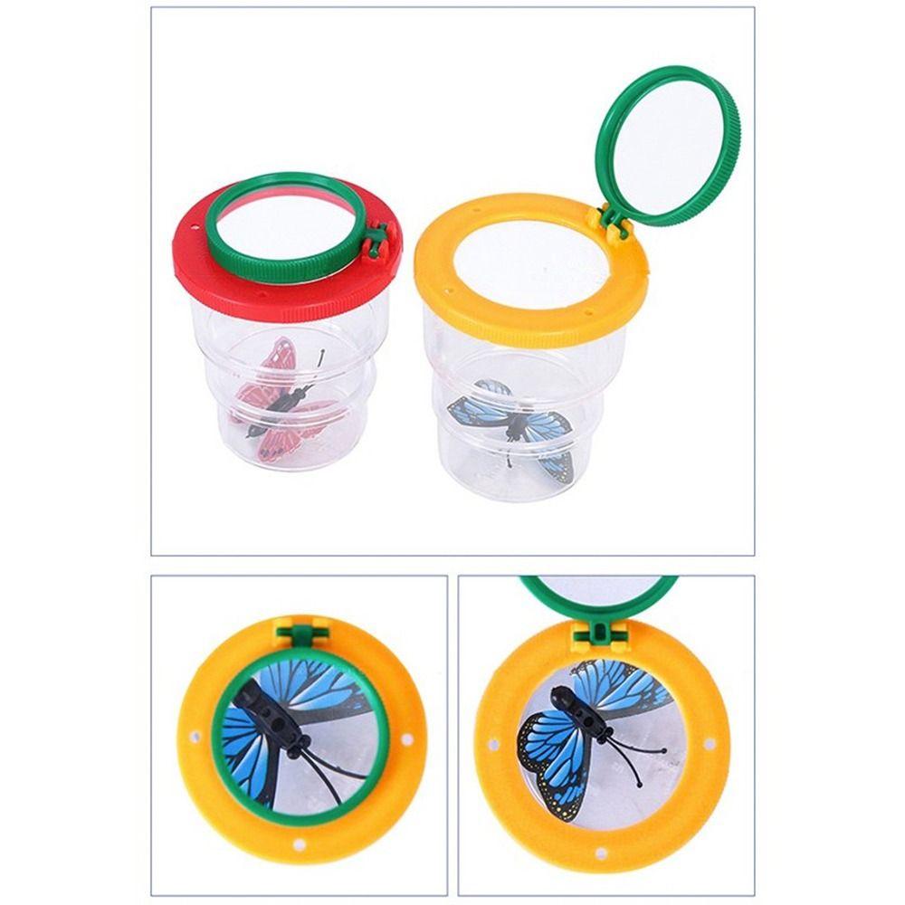 Development Toy Kids Gift Insect Box Magnifier Insect Observer Kit Bug Viewer Insect Catcher Cage