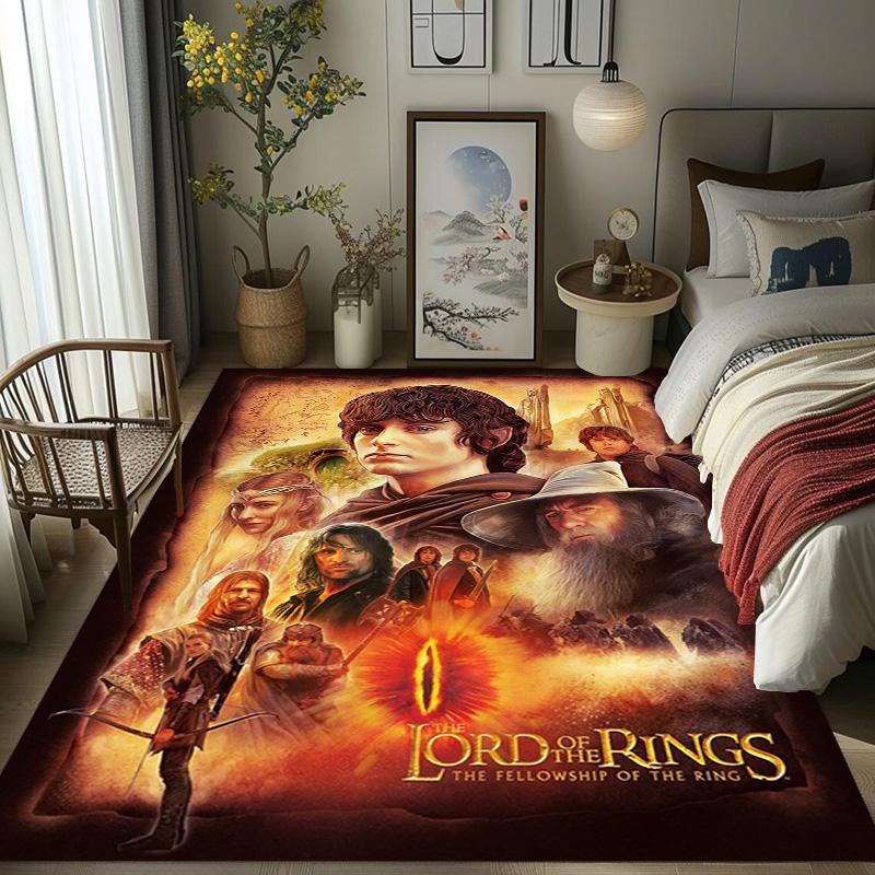 Middle-earth's Epic Saga carpet Living room and bedroom mats Suitable for all seasons Bathroom mat Art Protective pad