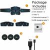 Smart EMS Electric Abdominal Training with Muscle Stimulator for Weight Loss Fitness Physiotherapy Abdominal Weight Loss Full Body Massager